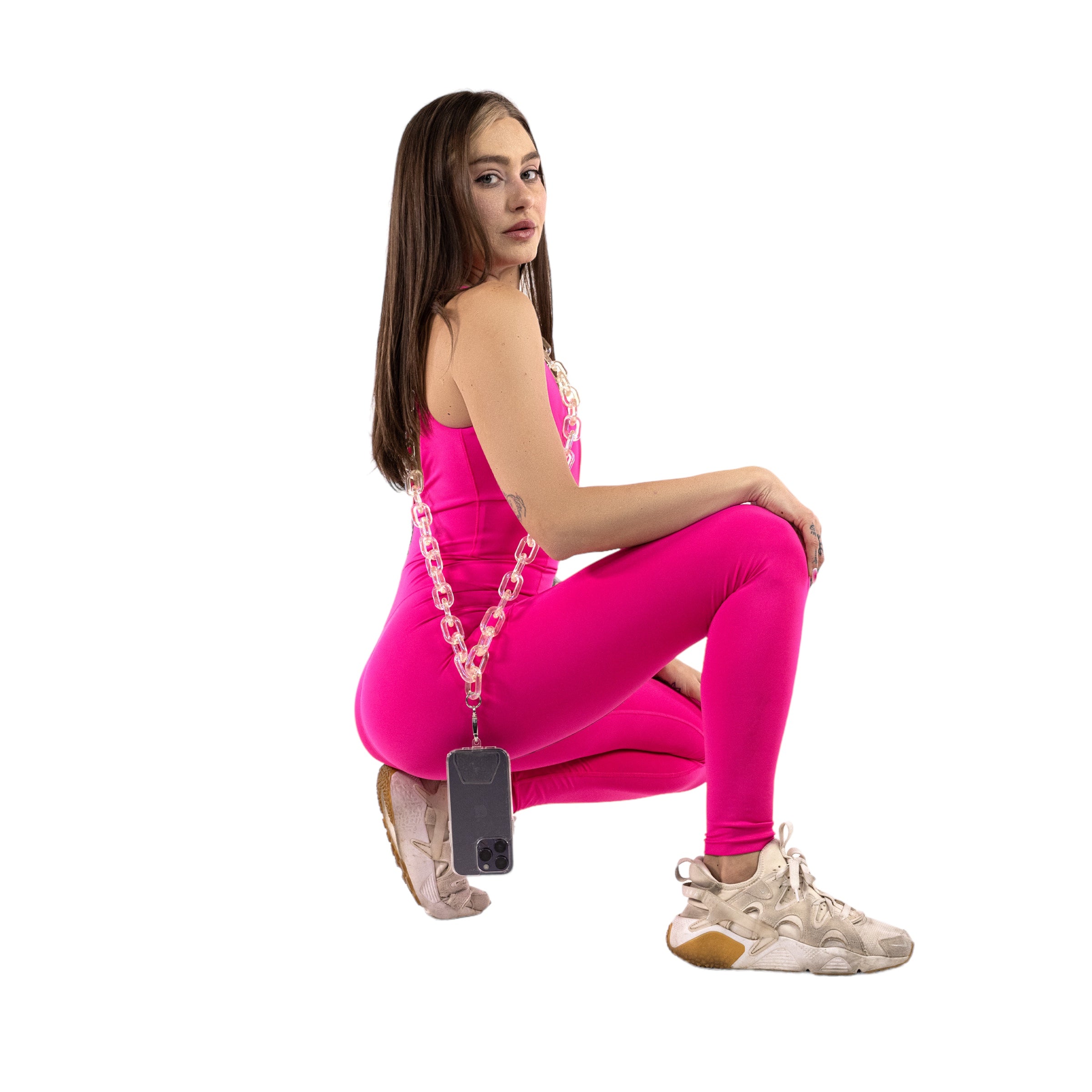 BG BIGGIE MOBILE STRAP とうあ ピンク OG Crossbody Phone Strap – LINQ'D LEASHES