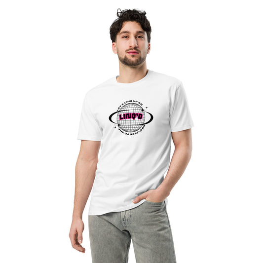 Let's Linq Up Disco Unisex T-Shirt (White)